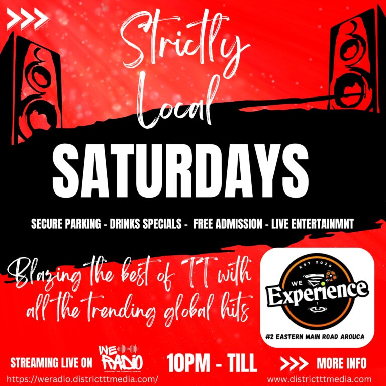 Strictly Local - Saturdays - Flyer - Red